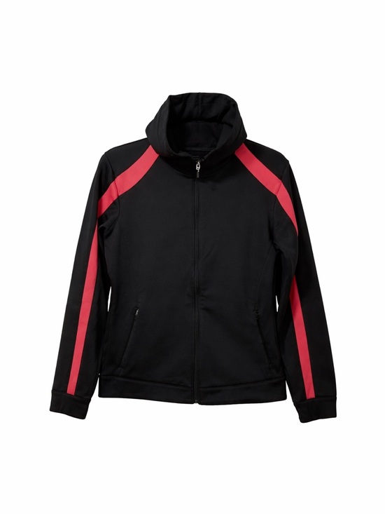 Aspire Other - Aspire Women’s,Black And Pink, Long Sleeve,Zip-Up Hoodie . Size-Medium